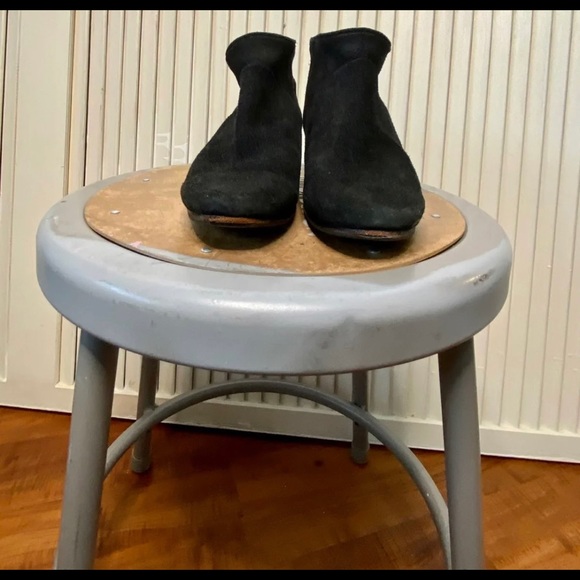 Rachel Comey Mars Black Suede Ankle Booties - Picture 3 of 5